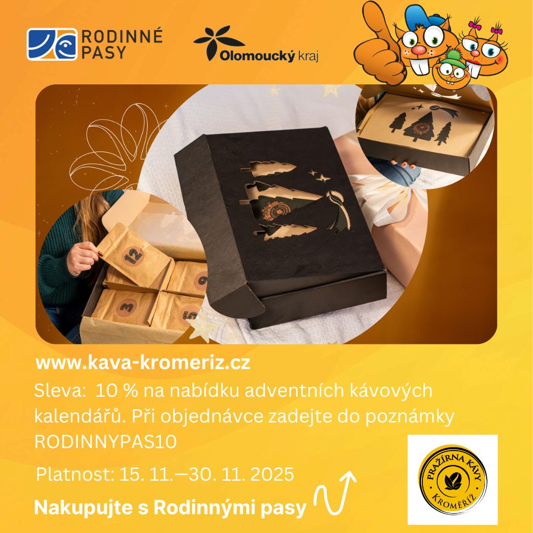 Pražírna kávy Kroměříž - slevový kupón