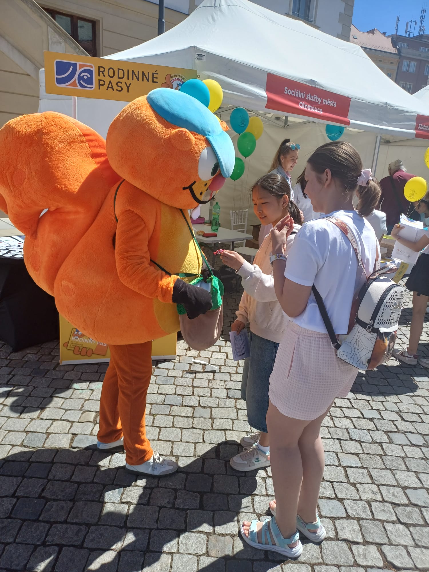Den pro rodinu nabídl zábavu i veletrh sociálních služeb